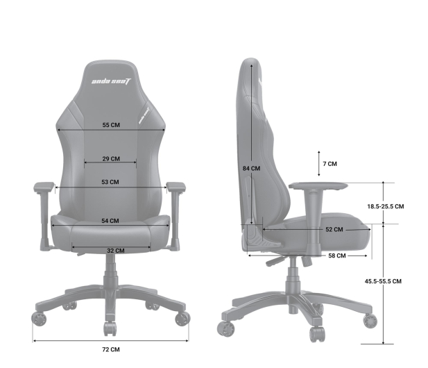 Anda Seat Luna Grey fabric - 1473873 - zdjęcie 7